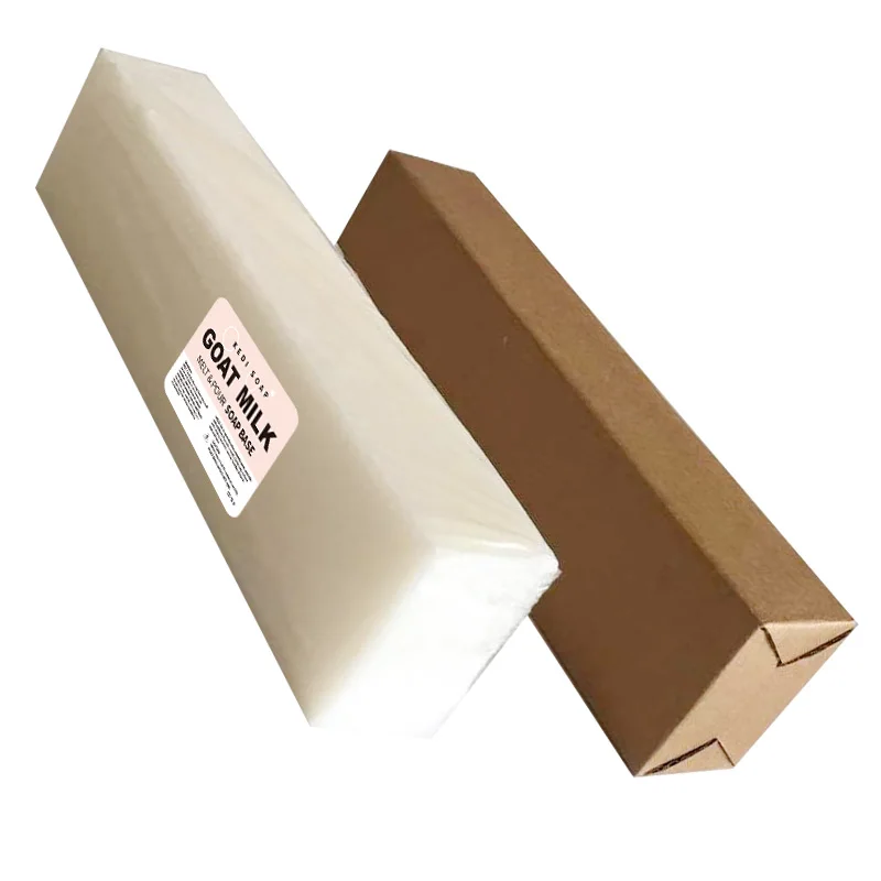 KD-78-5 1kg goat milk soap base melt and pour soap base glycerin Soap Base wholesale supplier Manufacturer