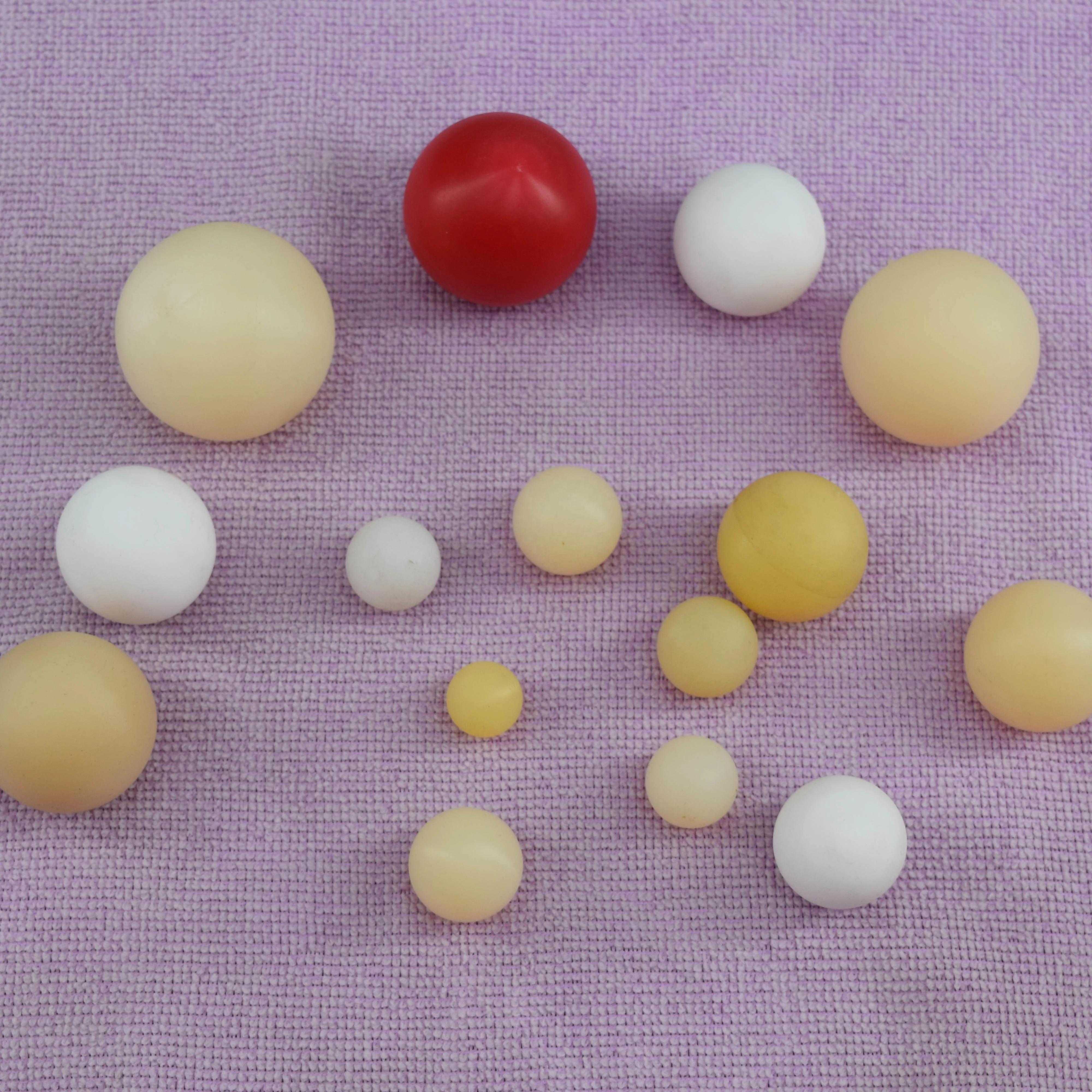 Odm Oem Customized Cnc Machining Plastic Parts Pom Plastic Ball Nylon Hard Solid Plastic Ball