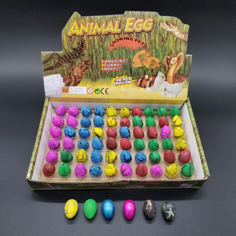 
Amazon Bestseller Boys Toys For Kids Colorfull Water Growing Animal Mini Dinosaur Egg Toy 