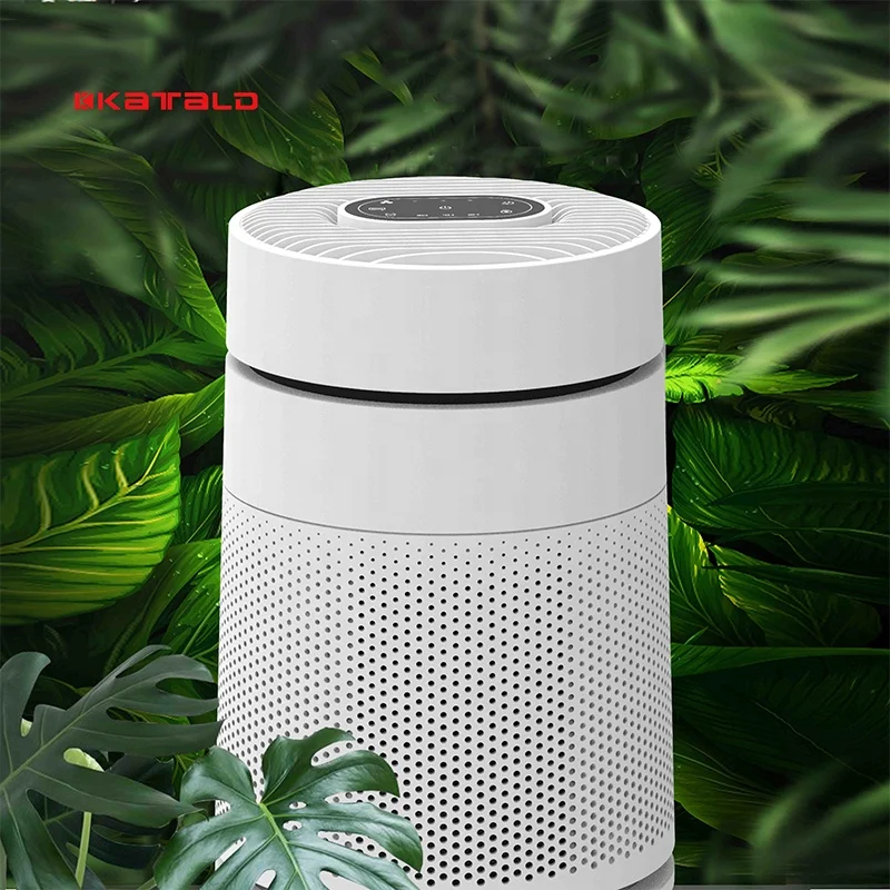 Katald Low Noise Electrostatic Home Desktop Room Table Top Hepa H13 Air Purifier For Room Air Conditioner With 3 Wind Speed