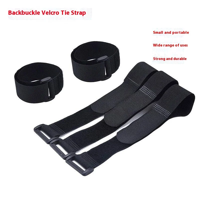 Special Long Widered Nylon Tape Velcro Self-Adhesive Reverse Buckle Tie Hook Loop Strap Wire Management Harness Shoe Storage