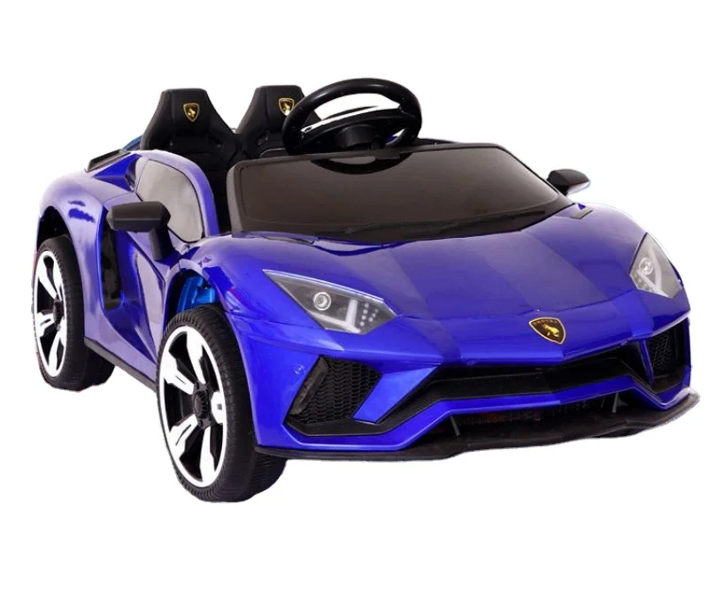 Children electric four-wheel vehicle shock absorption three speed regulation double high hydraulic rod door opening