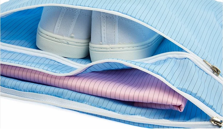 Autoclavable ESD Workwear Cleanroom ESD Clean Room Bag ESD Fabric Bag