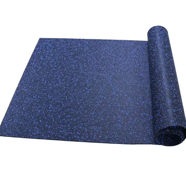 Wholesale high quality EPDM & SBR 2-12mm thickness rubber floor roll for gym