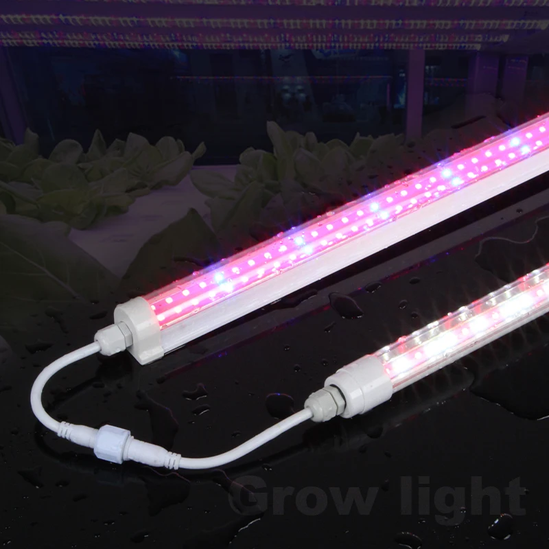 Led grow lights for sale waterproof ip65 36 40 watt 4ft 5ft t8 red full spectrum plant grow light led tube
