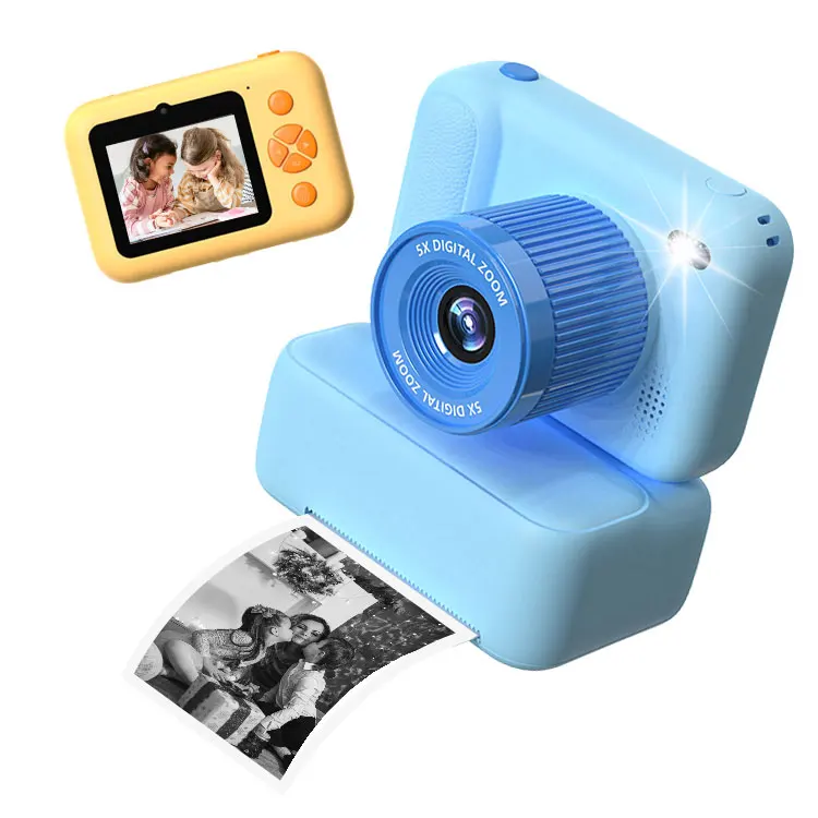 Factory Price IPS Screen Full HD Instant Print Digital Camera Instant Camera for Kids with Print Photo Paper