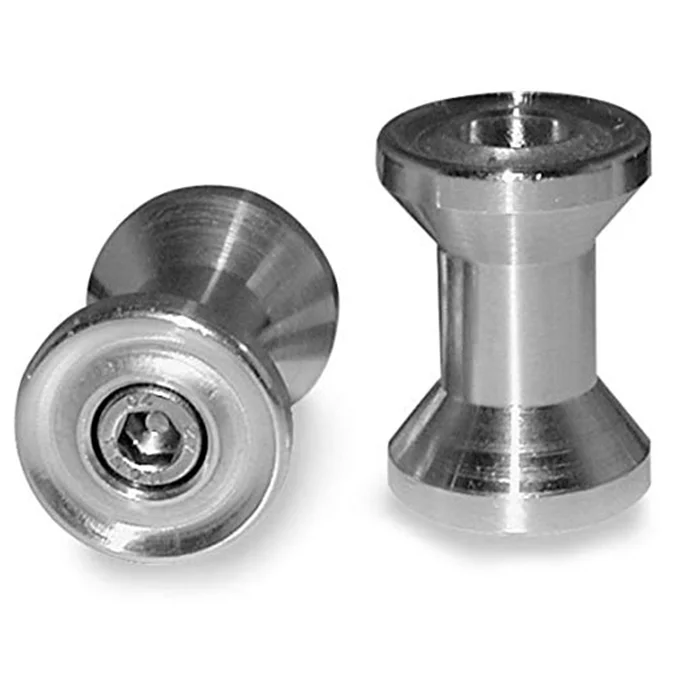 SP601S SWINGARM SPOOLS-6MM BOLT SIL For Vortex SP601S Vortex Racing