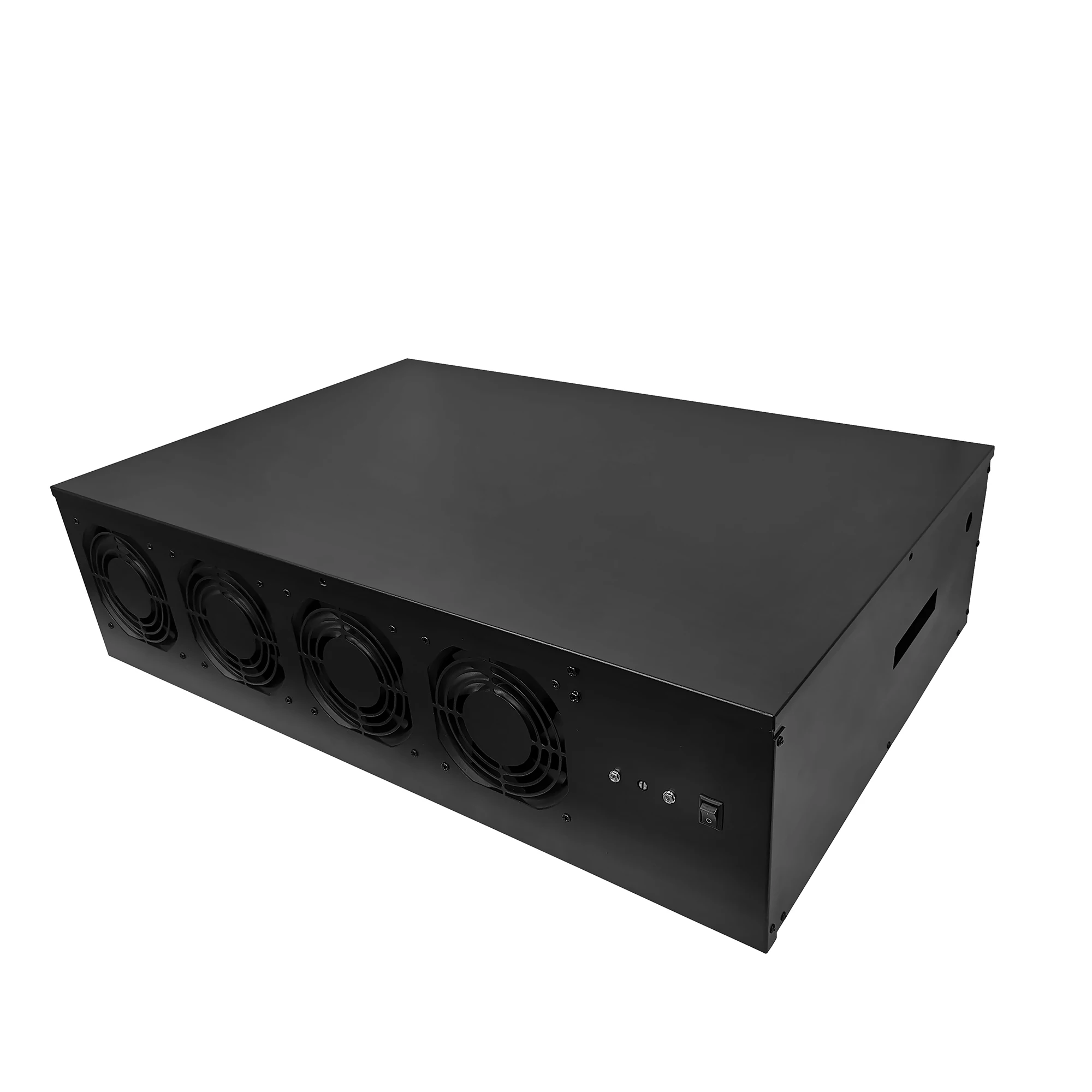 Материнская плата B85 с регулируемой скоростью вентилятора Серверная платформа поддержкой восьми графических карт памяти жесткого диска и 2000 вт
