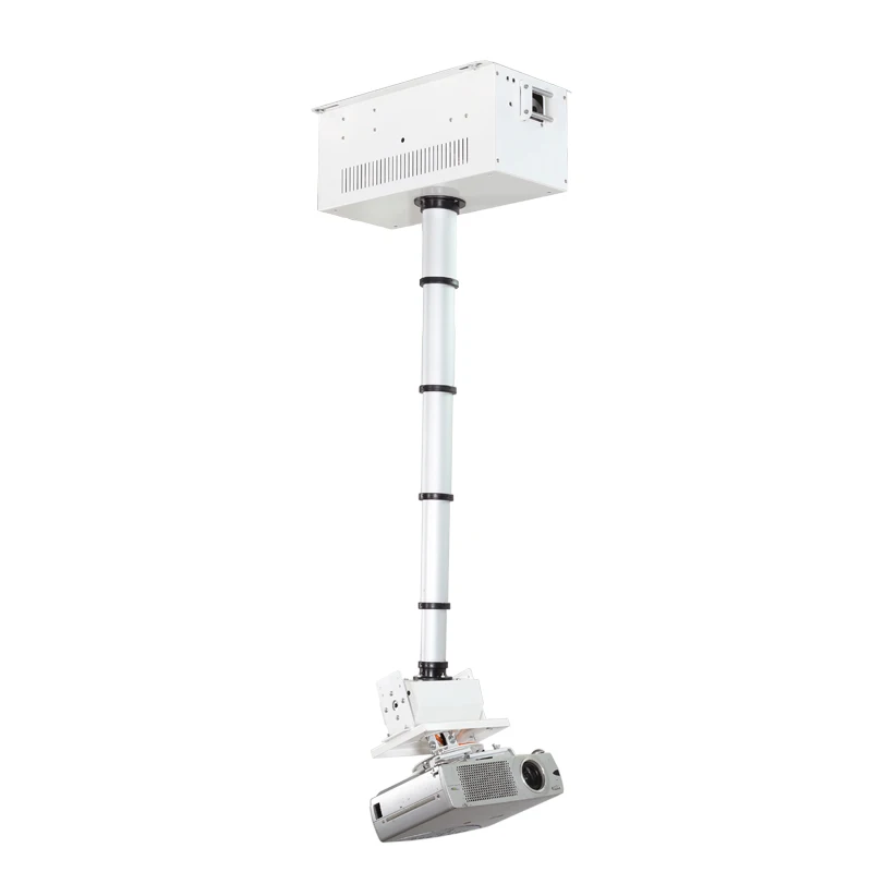 Retractable Adjust Universal 90 Rotating Ceiling Mount Projector Lift Stand Ceiling Mount Bracket