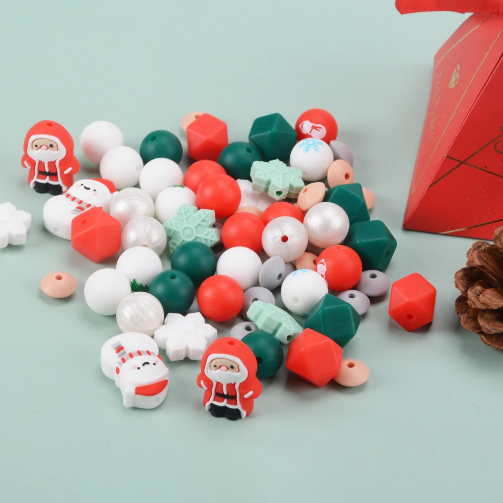 Wholesale New Design 100% BPA Free Food Grade Silicone Sloth And Panda Beads For Baby Teething Pens Focal Beads