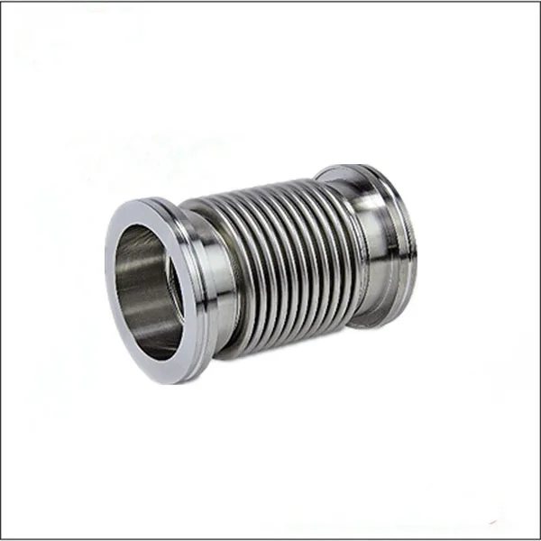 Meinuox Vacuum KF Flexible Hose BELLOWS Stainless Steel OEM Flanged Round Flanges Pipe Fittings Forged KF Fitting & Connection