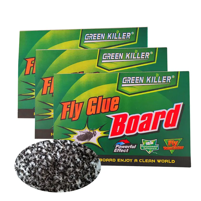 Strong Sticky Fly Boards Fly Stickers Mosquito Paper Pest Control
