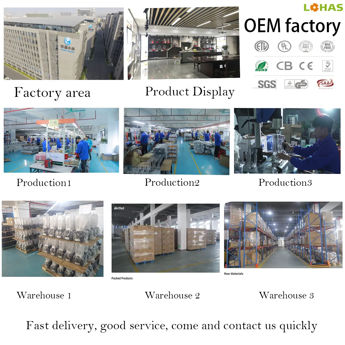 5-in-1 BPA Free Commercial Blender New Electric Home Appliance for Kitchen or Hotel Plastic Container for Household Use