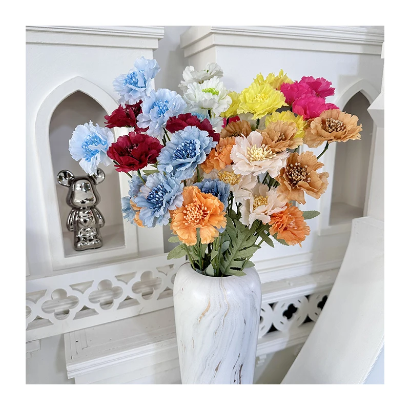 High Quality Rose Artificial Flower Manufacturers Bulk Wholesale Silk  Decorative Flowers
