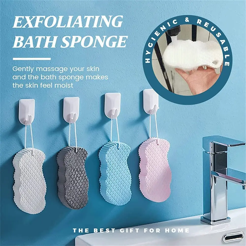 Ultra Soft Bath Body Shower Magic Bath Dead Skin Remover Super Soft Exfoliating Bath Painless Scrub Sponge