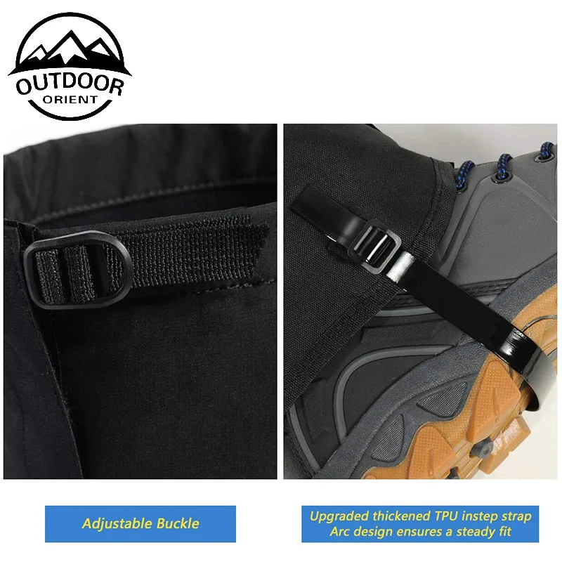 Waterproof leg gaiters snow gaiter shoes gaiters for outdoor hiking walking climbing hunting