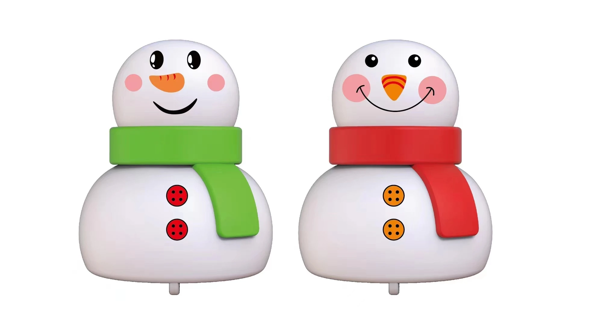 4CM Pull back xmas santa snowman cars small candy Q toys christmas toys gift for kids