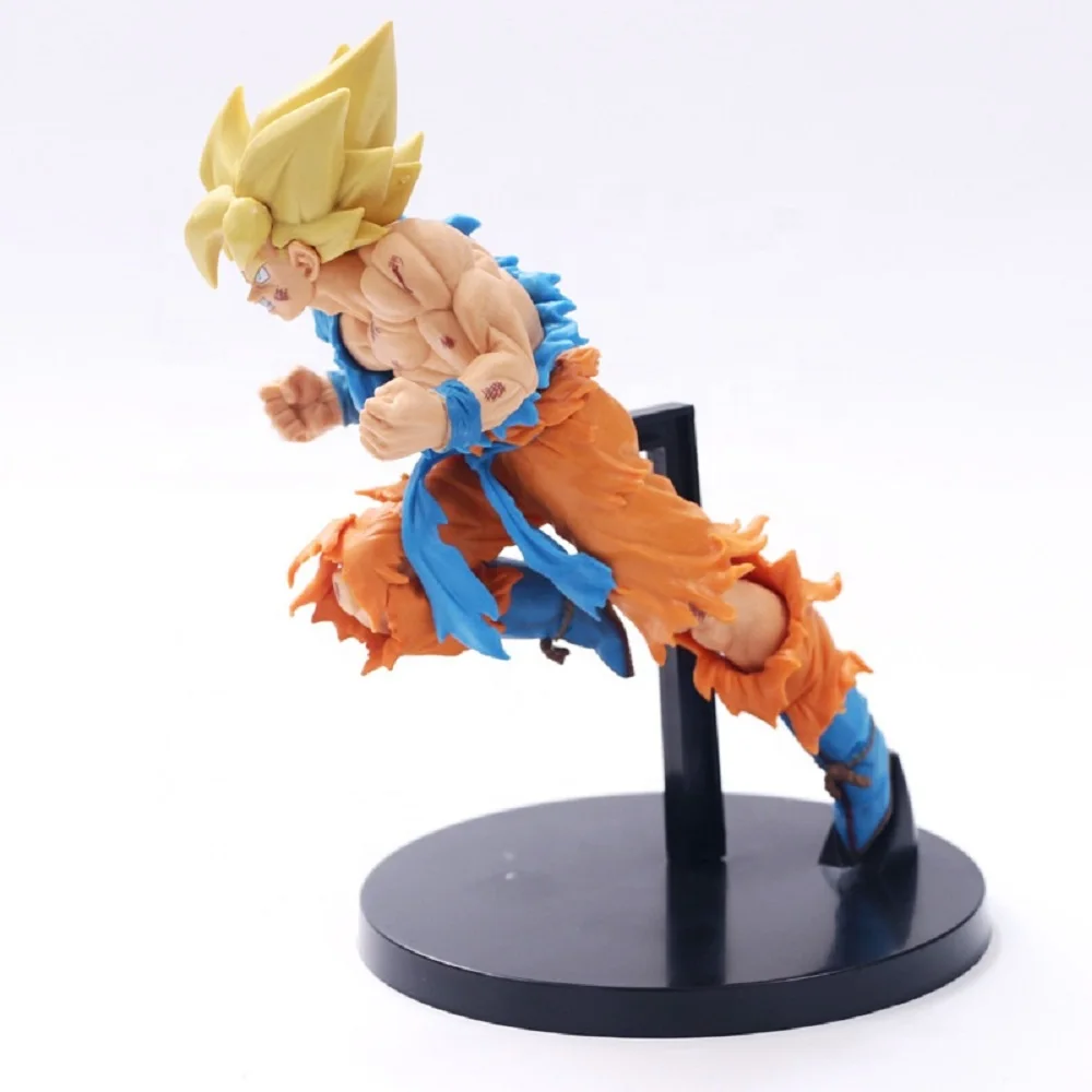 Фигурка японского аниме Z Super Saiyan Son Goku Классическая экшн-фигурка из ПВХ игрушечная коробка для украшения драконий Ball 19 см