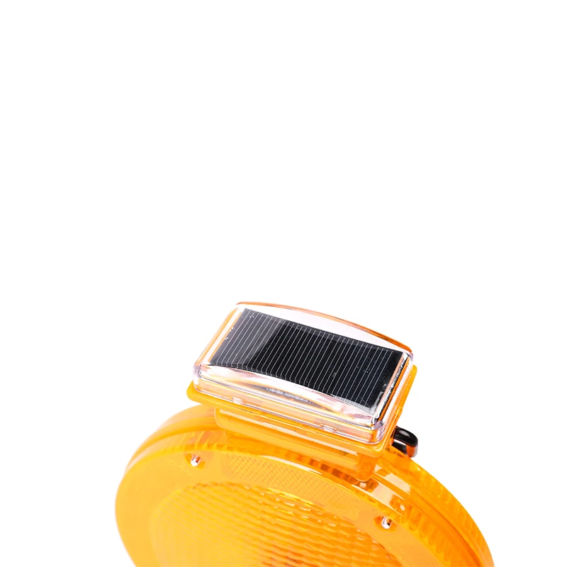 Amber Led Traffic Warning Lamp Traffic Cone Flashing Safety Lights Warning Lamp With Base