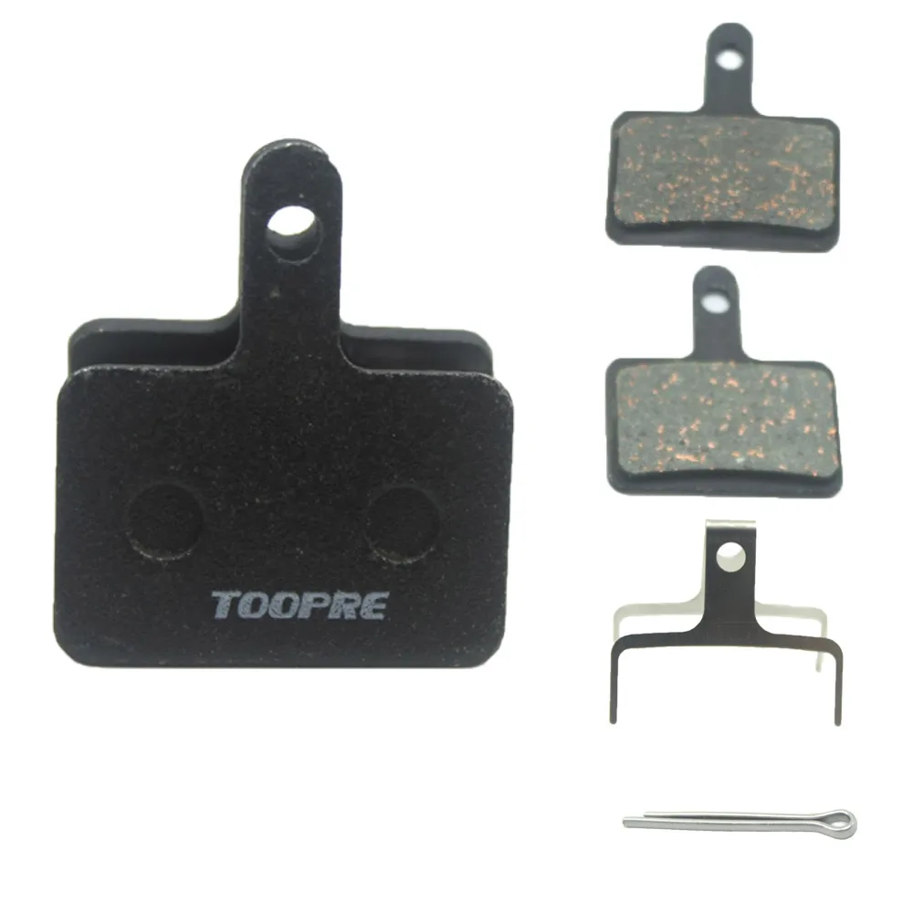 TOOPRE Mountain Bicycle Bike Disc Brake Pads Copper Fiber Semi Metal for Shimano M446 355 395 BB5  AVID HAYES Magura ZOOM