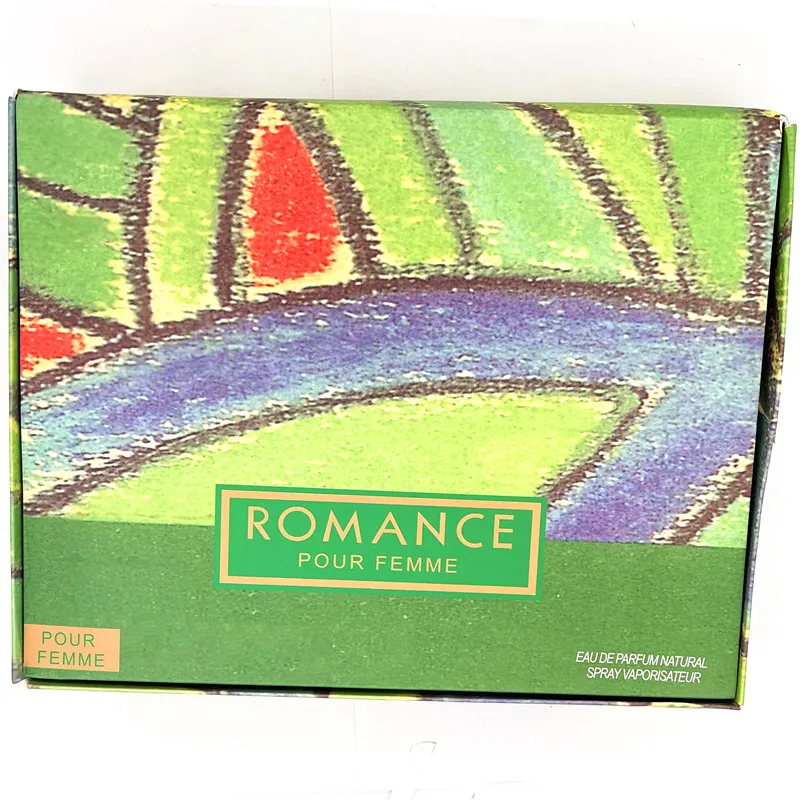 ROMANCE green 35ml test tube perfume exquisite Middle East foreign trade gift box perfume men and women Arab Europe and America