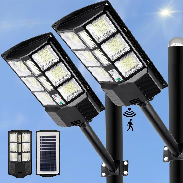 Spot Inventory Control SMD Waterproof Road 50W 100W 150W 200W 250W Integration All In One Led Solar Street Light