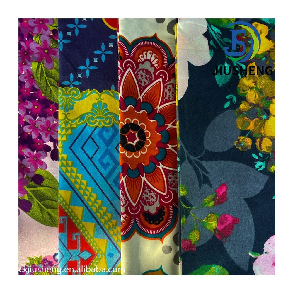 High quality disperse print flower microfiber twill polyester bed sheet fabric roll material