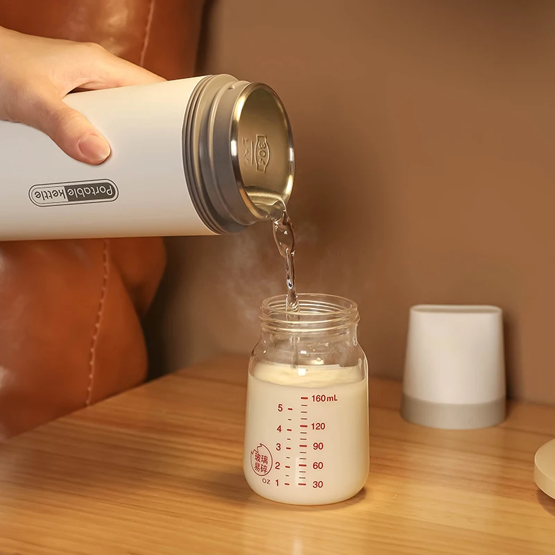 2023 Quick Boil Instant Heat Safe Stainless Steel Portable Travel Electric Cup