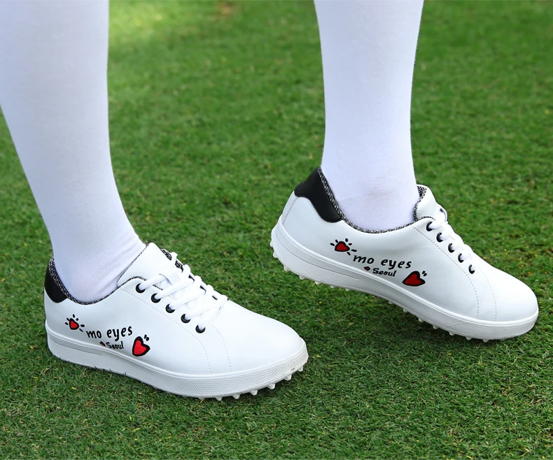 PGM XZ111 Customize embroidery design women golf shoes