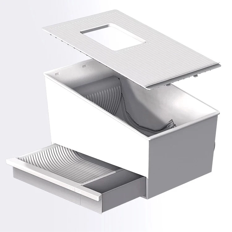New design multi-function cat litter box automatic self cleaning