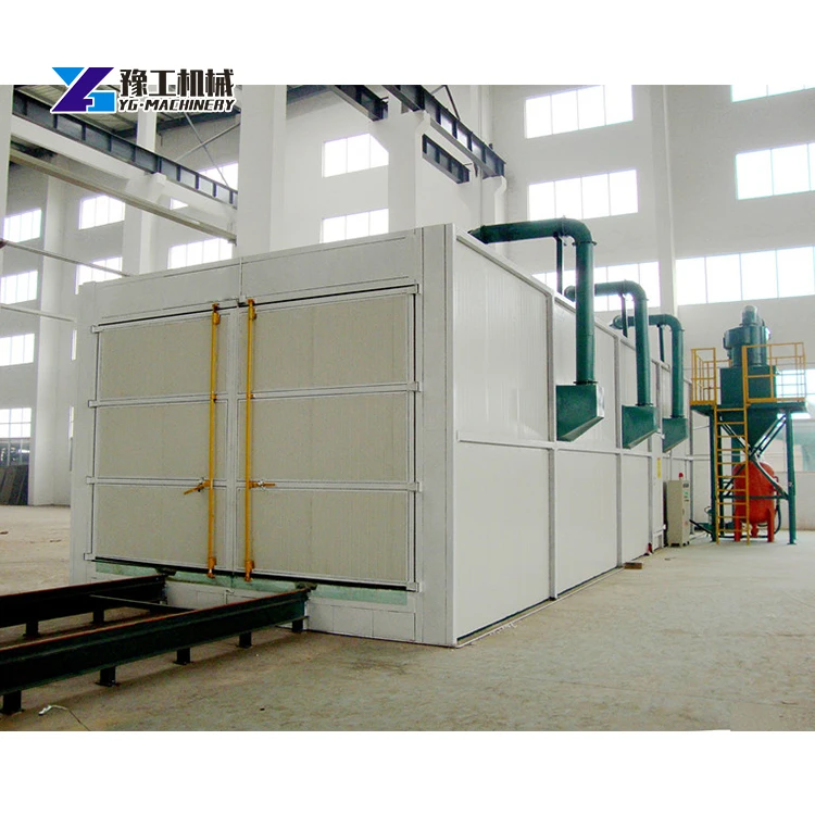 sand blasting room sandblasting booths shot blast room for big workpiece used