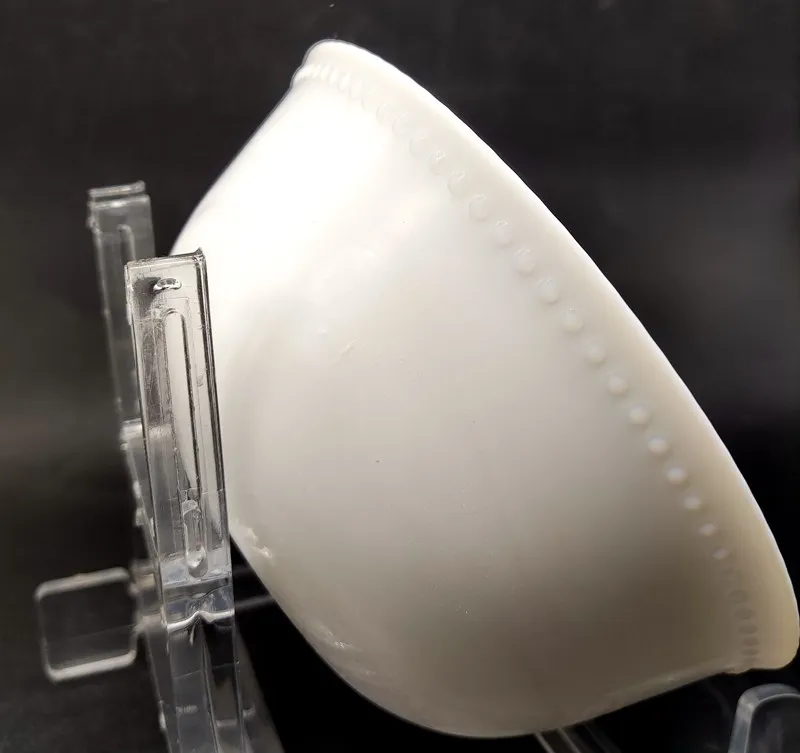 Набор чашек для смешивания теста из опалового стекла в французском мексиканском стиле