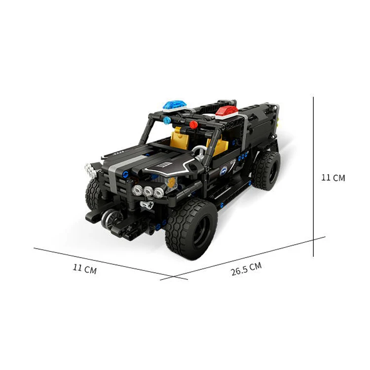 Mould King 13006 DIY Assembled Cars Set with 433PCS Electric Remote Control Blocks Perfect Car Toy for Children with 2.4GHz