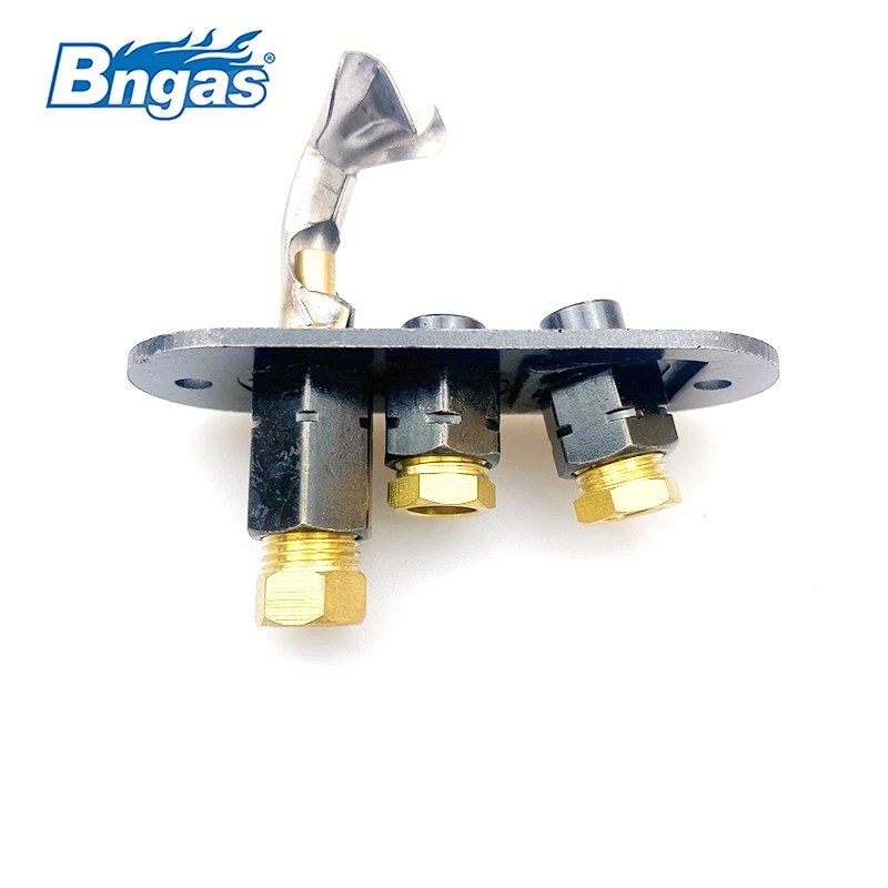 Universal Two Way gas pilot burner for gas fireplace