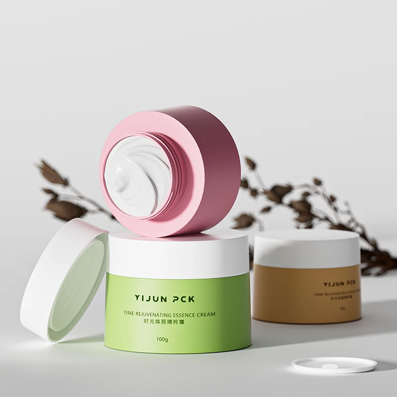 Factory Price Wholesale 50g80g100g Cosmetic Container Lotion Plastic Packaging Body Cream Jar For Skin Care