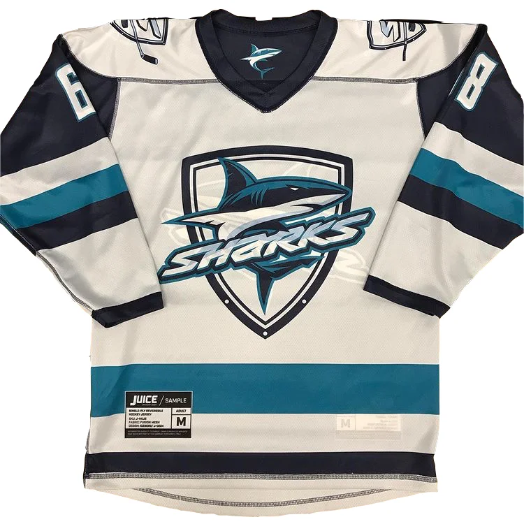 2023 Reversible Men Custom Sublimated Blank Cheap Team Stitched And Embroidered Ice Hockey Jersey