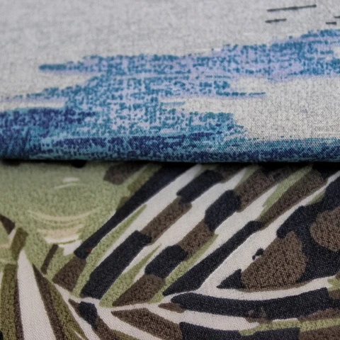 Nylon cotton woven mens fabric for casual jacket