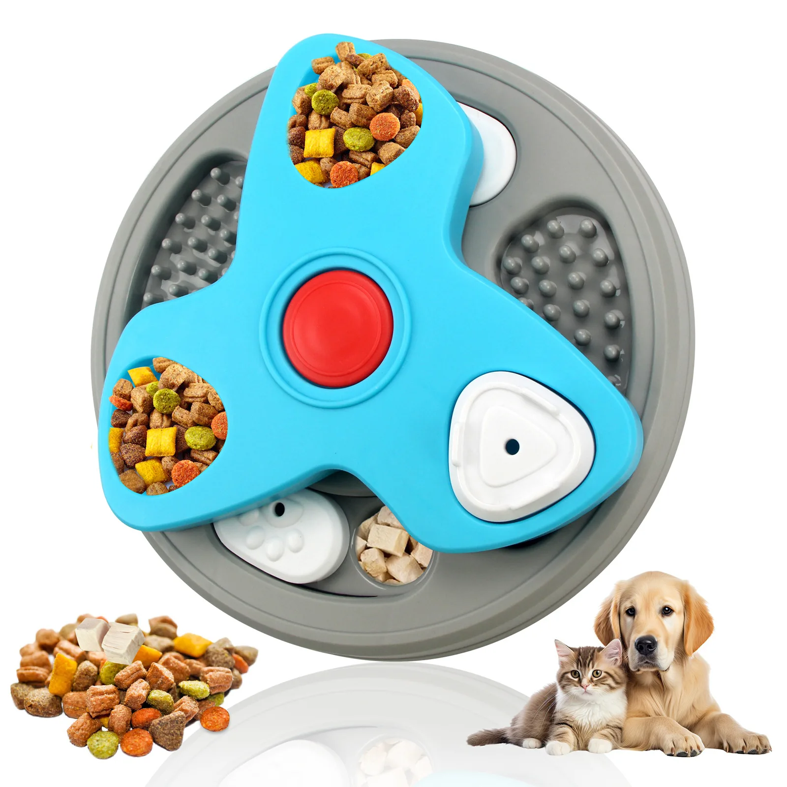 Mentally Stimulating Treat Dispenser  Interactive dog puzzle toy for Training Small Medium Large Dogs