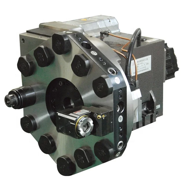 Известный бренд Универсальный 8 станций AK33 живой инструмент NC револьверный токарный станок с ЧПУ