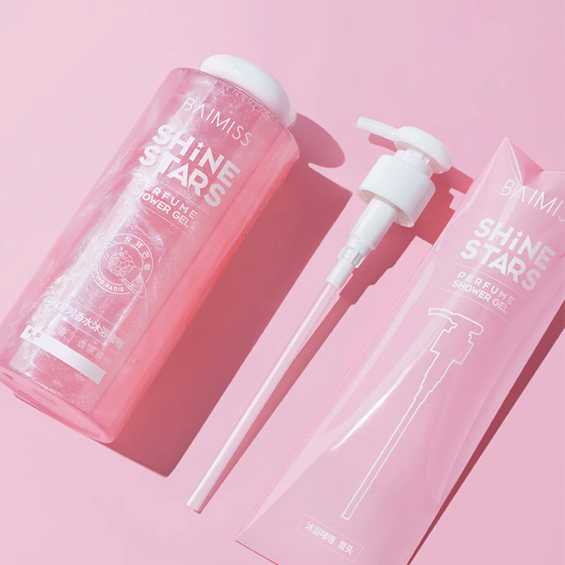 BAIMISS Niacinamide Shower Gel Organic Moisturizing Whitening Shower Gel Perfumes