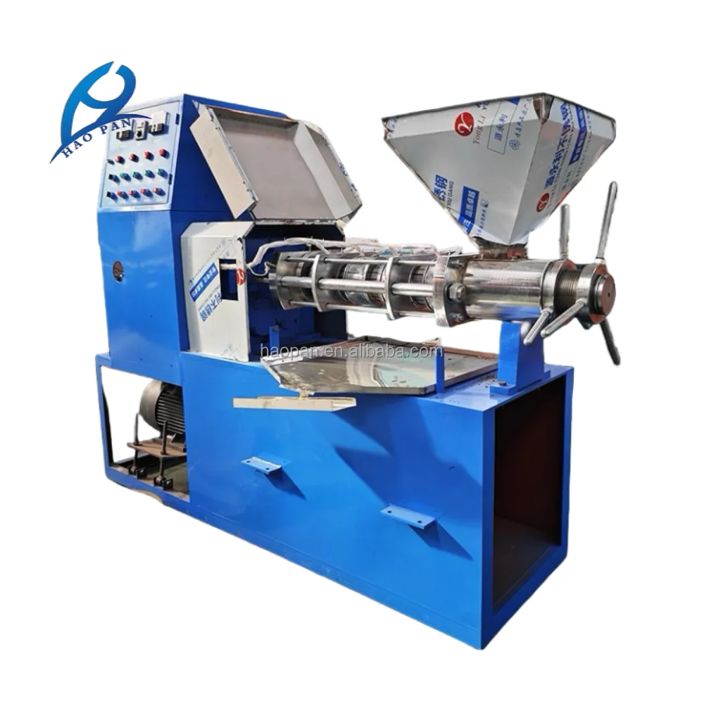 6YL-125 lemon peel oil press machine castor oil press machine manual