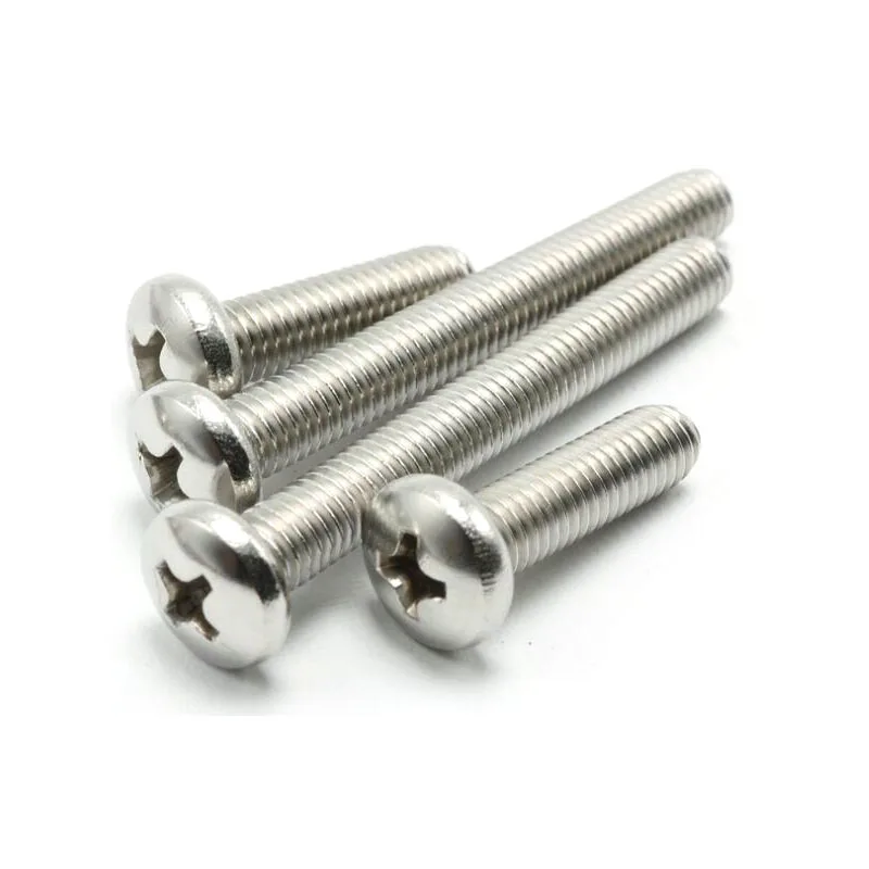 
500pcs Small Micro Mini Screw 1.2mm Cross Pan Head Phillips Flat GB818 M1.2 x2.5 SS 304 
