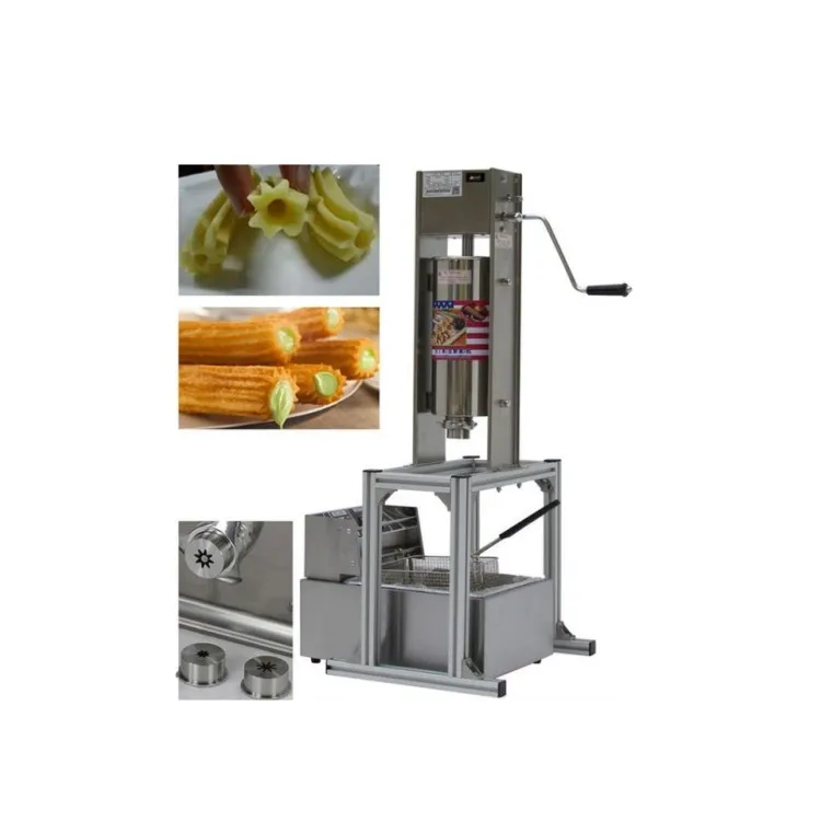 5L Capacity Automatic Hot Sale Hollow Churros Make Machine snack food machine