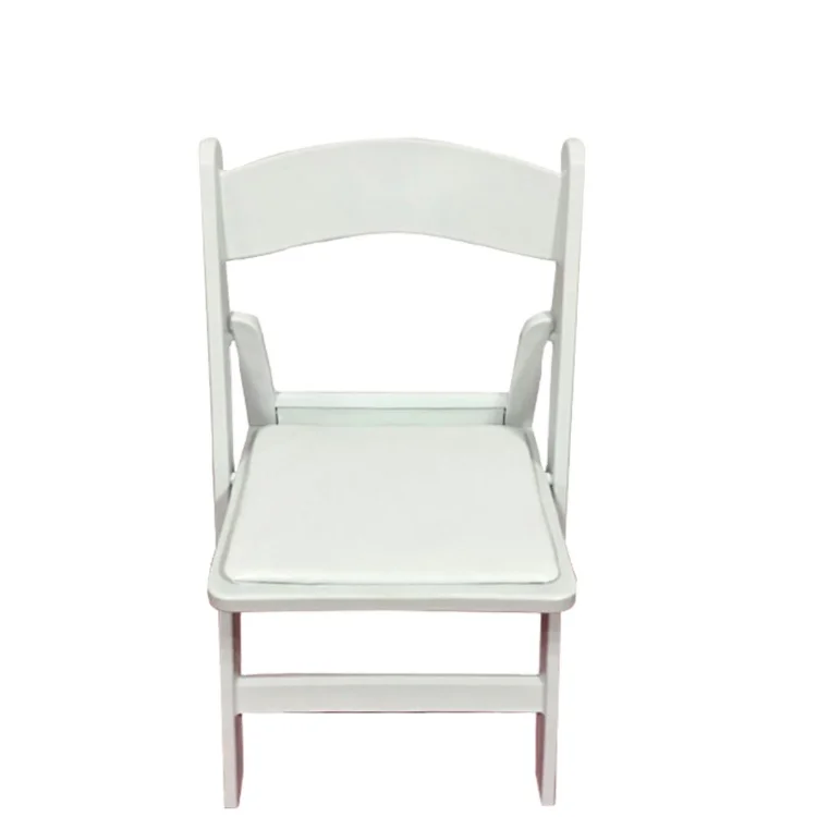 Свадебное складное кресло, складное кресло из смолы, пластиковое кресло