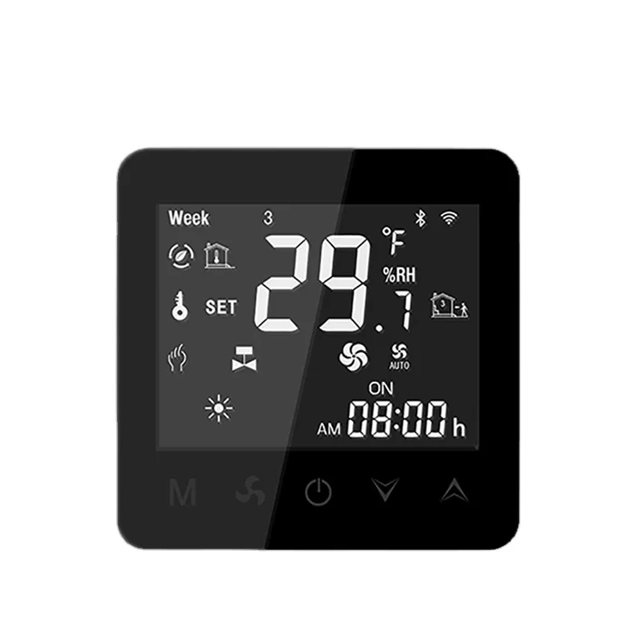 Factory customized promotional products remote control digital family ac smart room thermostat for usa