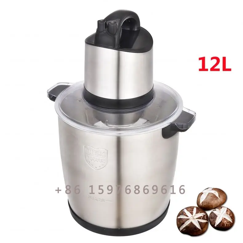 OEM 12L Commercial 1800W Heavy Duty Commercial Sauce Mixture Spice Fufu Pounder Machine