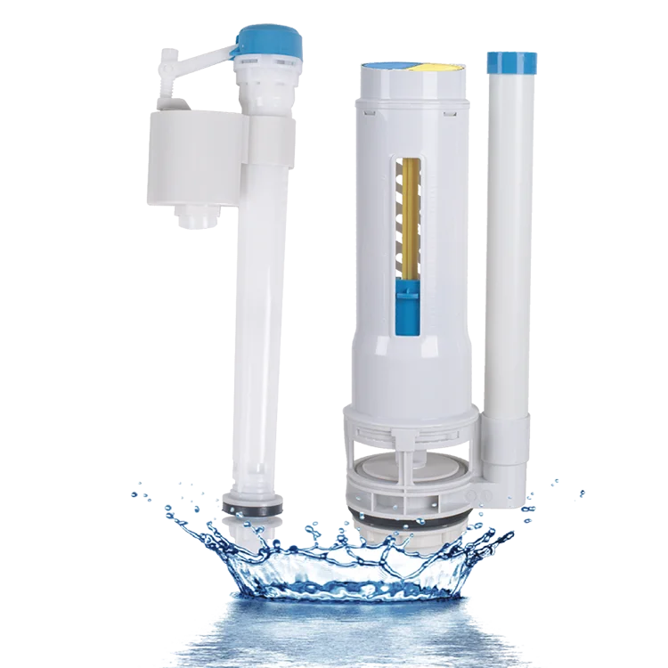 Patented! Top Quality! Silent Dual Flush Valve of Toilet Tank Flush Cistern