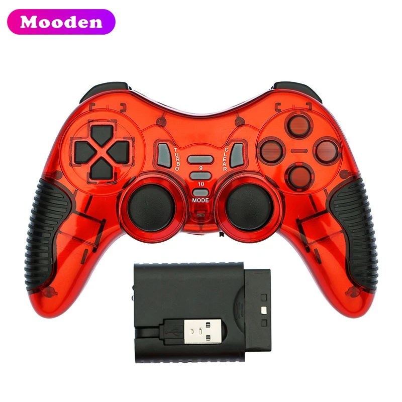 J Wireless Joystick 4 Axis Gamepad  2.4G USB Receivor Game controller For Tv Box PC windows 10/ME/2000/XP/VISTA