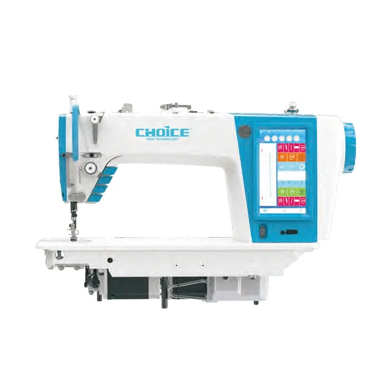 Lockstitch Computerized Sewing Machine With Touch screen Digital control Golden Choice R7S-Z-T