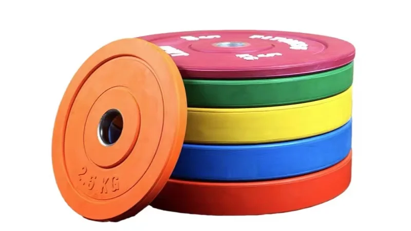 Adjustable weight 10kg set bumper plate weight plates barbell plate